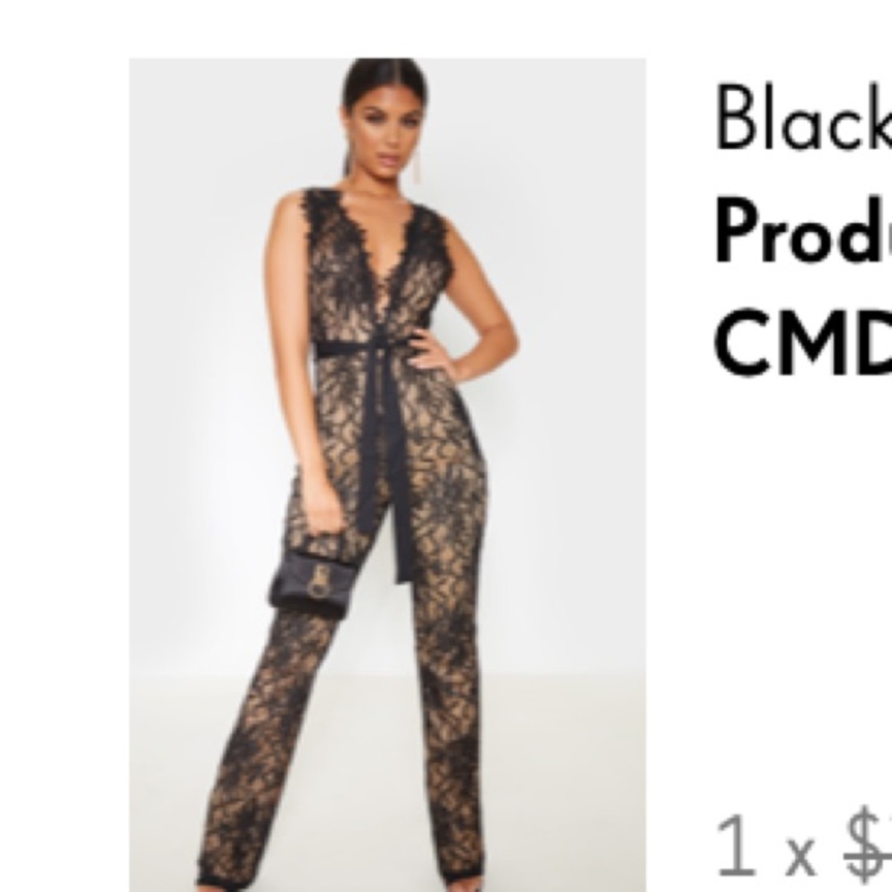 Black jumpsuit